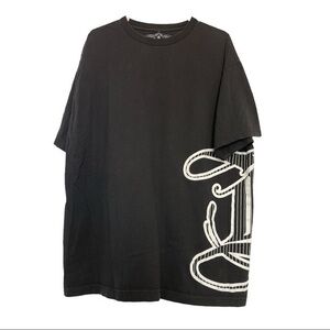 Infamous Black Graphic Shirt GUC Sz XXL #6724